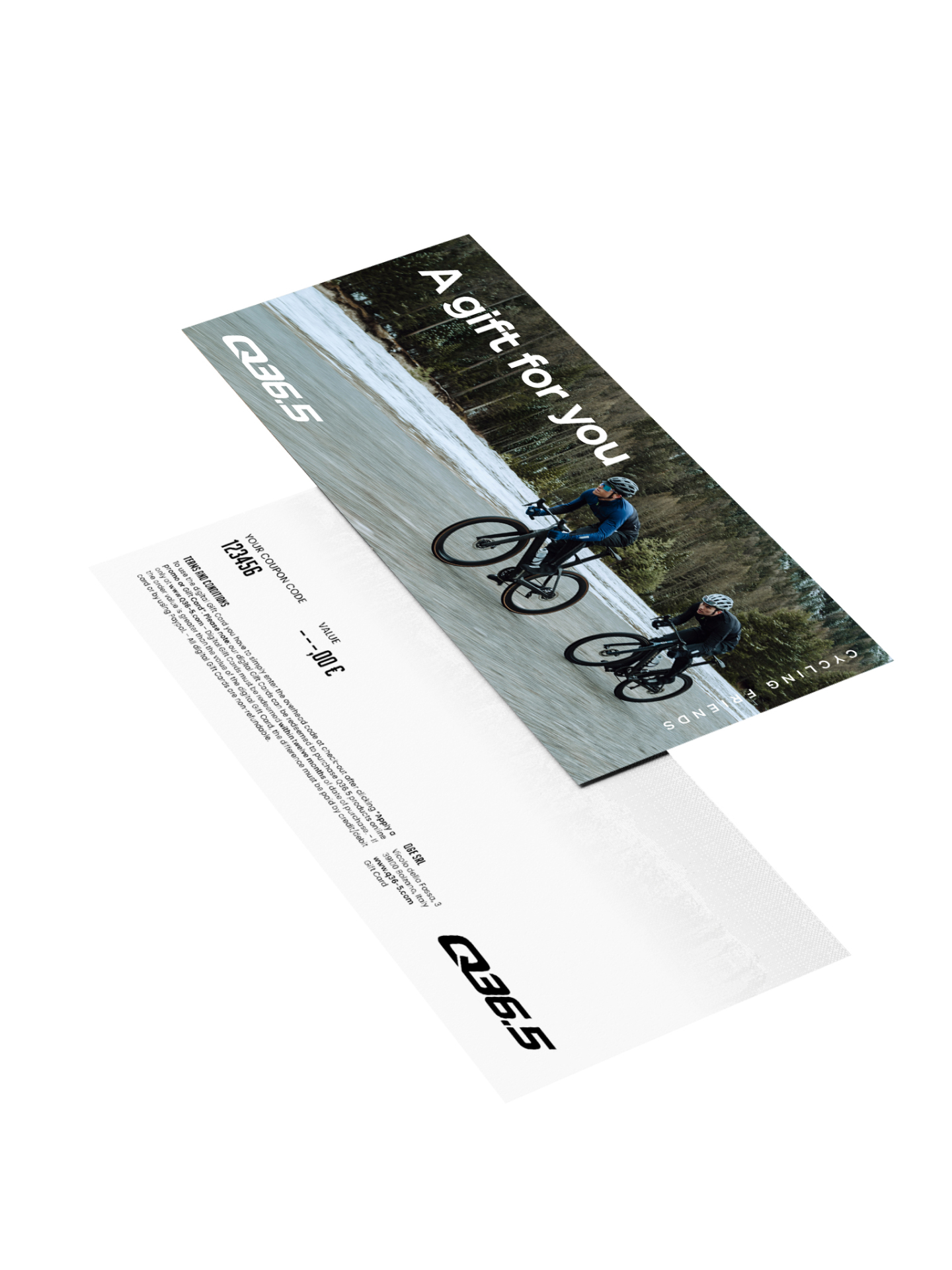 Q36.5 Carta Regalo Cycling friends